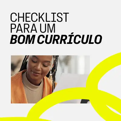 Checklist para um bom currículo