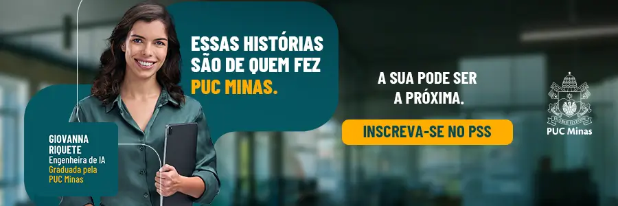 banner 1 Processo Seletivo Simplificado PUC Minas
